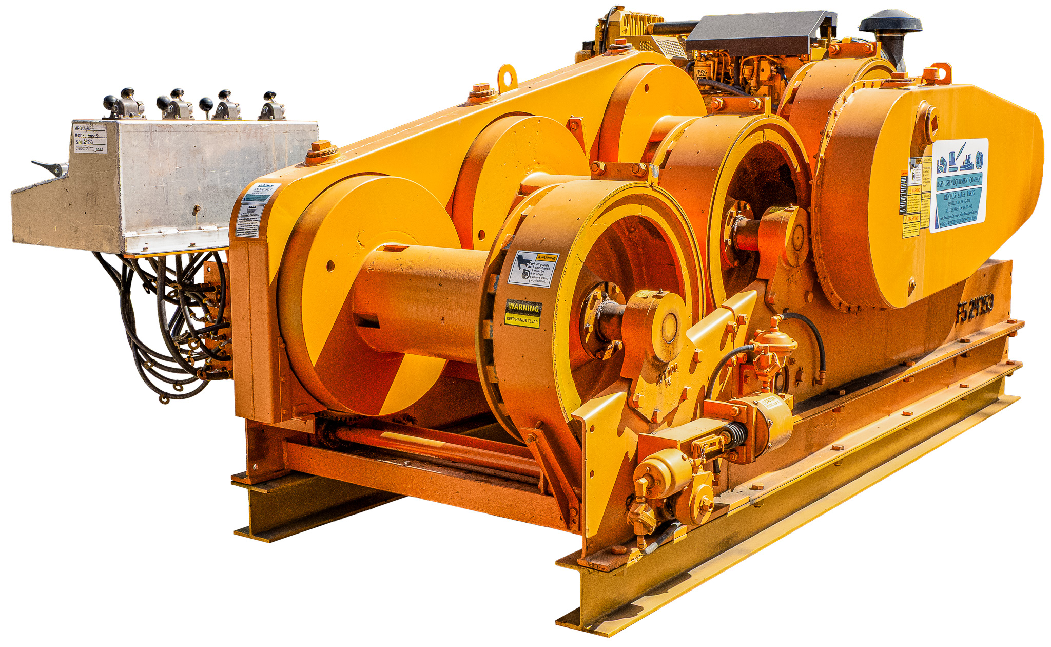 Rental store for CLYDE FRAME 5 3 DRUM WINCH AIR W TORQ in Seattle WA