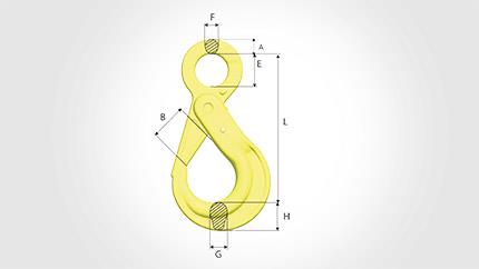 Rental store for 3 8  LOCKING EYE HOOK G10  BK1010 in Seattle WA