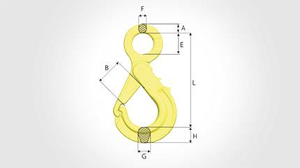 Rental store for 3 8  SELF LOCK EYE GRIP HOOK  OBK1010 in Seattle WA