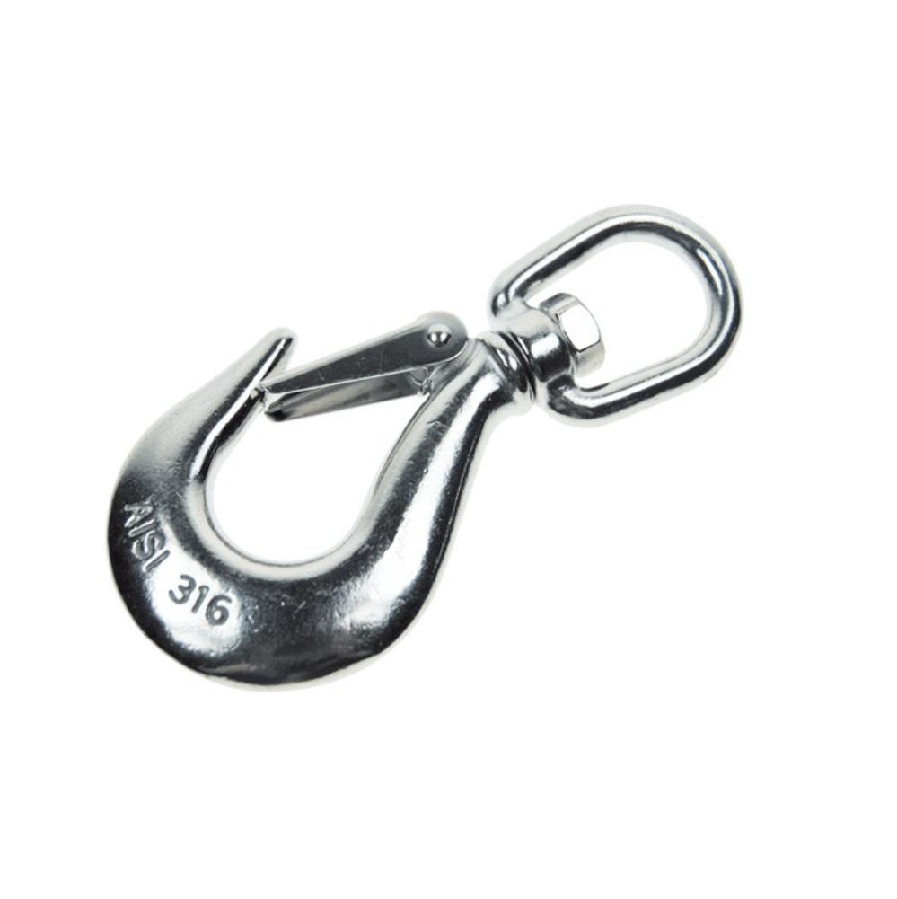 Rental store for 1 2  SS SWIVEL EYE HOOK W LATCH -AISI316 in Seattle WA