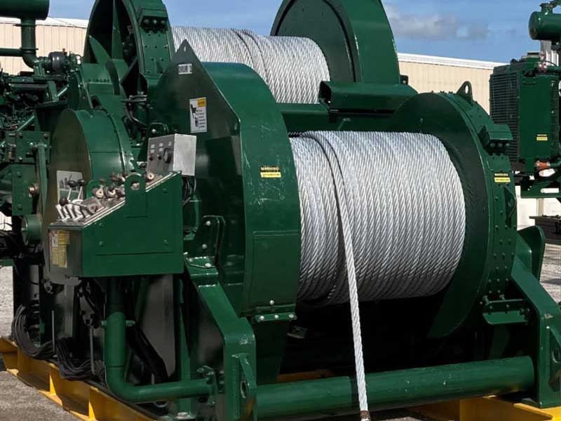 Green winch