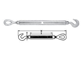 Hook & Eye Turnbuckle