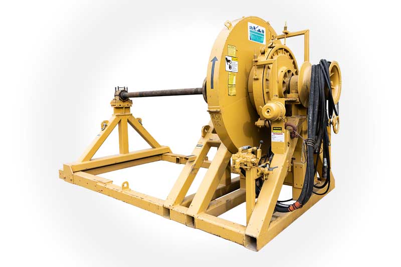 Spooling machine